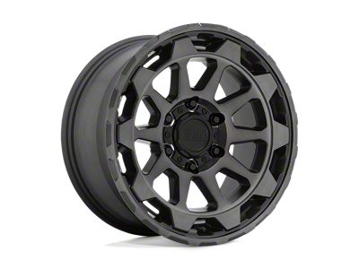 Black Rhino Rotor Matte Gunmetal Wheel; 18x9; -18mm Offset; 6x139.7mm Bolt Pattern; 112.10mm Hub Bore