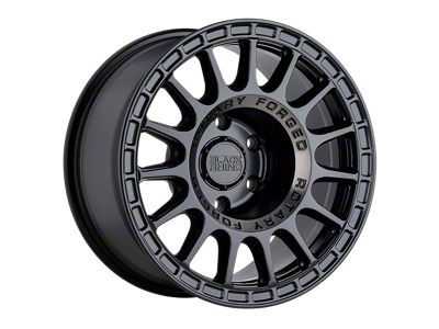 Black Rhino Sandstorm Semi Gloss Black with Machined Dark Tint Ring Wheel; 17x8; 35mm Offset