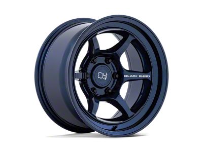 Black Rhino Shogun Gloss Midnight Blue Wheel; 17x8.5; -10mm Offset; 6x139.7mm Bolt Pattern; 106.10mm Hub Bore