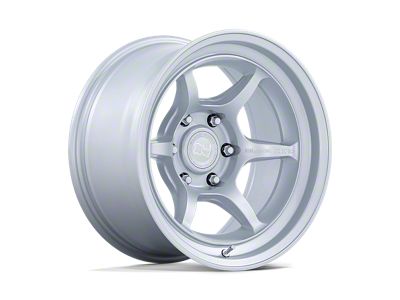 Black Rhino Shogun Hyper Silver Wheel; 17x9; -38mm Offset; 6x139.7mm Bolt Pattern; 106.10mm Hub Bore