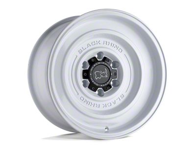 Black Rhino Solid Gloss White Wheel; 17x9.5; -18mm Offset