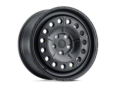 Black Rhino Unit Matte Black Wheel; 17x8; 30mm Offset