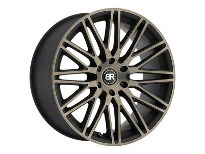 Black Rhino Zulu Matte Black with Machined Face and Dark Matte Tint Wheel; 22x10; 30mm Offset; 6x135mm Bolt Pattern; 87.10mm Hub Bore