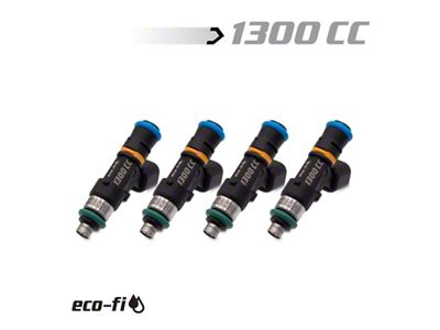 BLOX Racing 1300CC Street Injectors 48mm With 1/2in Adapter 14mm - BXEF-06514.14-1300-4