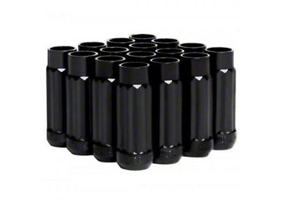 BLOX Racing 12-Sided P17 Tuner Lug Nuts 12x1.5 - Black - BXAC-00141-BK