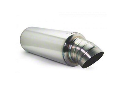 BLOX Racing 3.5in Street Muffler With Turndown Tip - 00111
