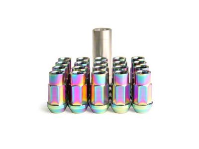 BLOX Racing 7-sided Forged Ti Lug Nut 12x1.5 - Set - 00133