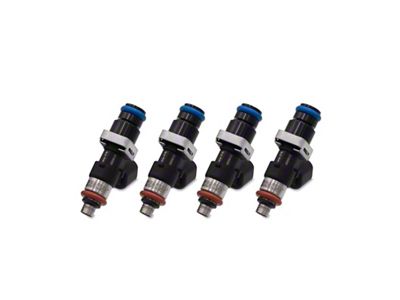 BLOX Racing Eco-Fi Street Injectors 1000cc/min w/ 1/2in Adapter For - BXEF-04914.14-1000-4