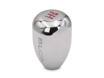 BLOX Racing Limited Series 5-Speed Billet Shift Knob Chrome Finish - BXAC-00232-CM