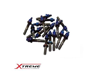 BLOX Racing M8X1.25X45mm SIngle Piece - Burnt - BXFL-00307-SP-TI-B