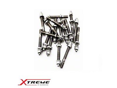 BLOX Racing M8X1.25X55mm SIngle Piece - Titanium - BXFL-00308-SP-TI