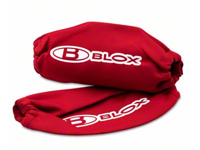 BLOX Racing Neoprene Coilover Covers - Red Pair - BXAP-00033-RD