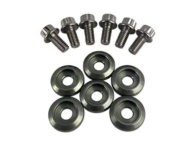 BLOX Racing New Fender Washers Kit M6 12pt - 6pc - BXAC-00311-GM