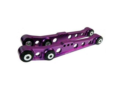 BLOX Racing Rear Lower Control Arms Purple 96-00 Honda Civic - BXSS-21204-PR
