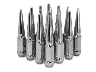 BLOX Racing Spike Forged Lug Nuts - Chrome 12 x - BXAC-00152-16