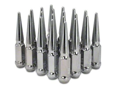 BLOX Racing Spike Forged Lug Nuts - Chrome 12 x - 00152-20