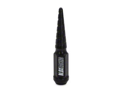 BLOX Racing Spike Forged Lug Nuts - Flat Black 12