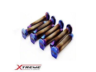 BLOX Racing Titanium Extended Wheel Studs M12X1.5mm 8Pcs Honda Fitment - BXAC-00176-B
