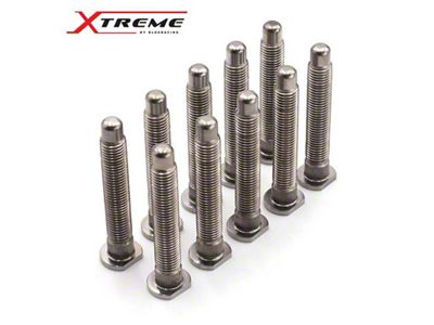 BLOX Racing Titanium Extended Wheel Studs M12X1.5mm SIngle Piece Honda - BXAC-00175-B