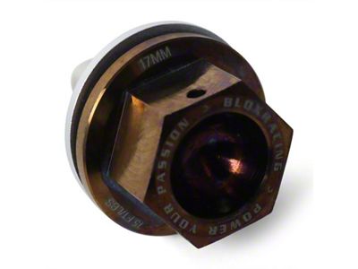 BLOX Racing Titanium Magnetic Oil & Transmission Drain Plug Set - BXAC-00405-6-TI