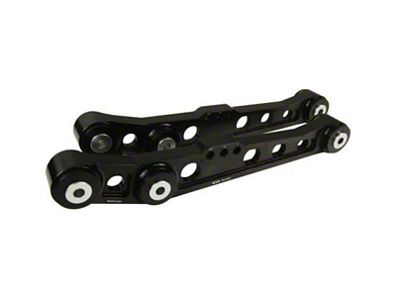 BLOX Racing V2 Billet Rear Lower Control Arms Poly Bushings - BXSS-21204-BK-V2