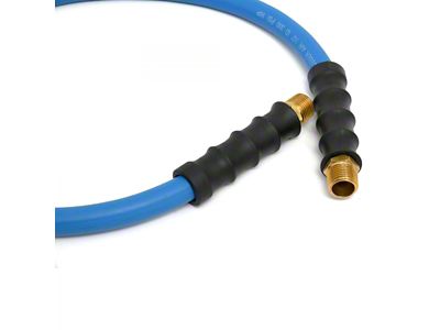 BluBird 1/2-Inch Male-NPT Rubber Air Hose Lead In; 1/2-Inch x 3-Foot;-2-Pack