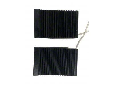 BluBird Compact Wheel Chocks; 2-Pack