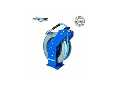 BluBird Dual-Arm Air Hose Reel All-In-One; 1/2-Inch x 50-Foot