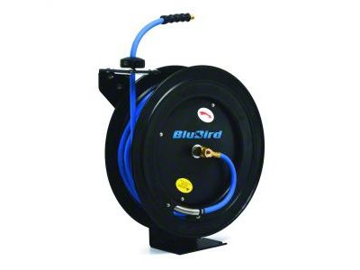 BluBird Retractable Air Hose Reel; 1/2-Inch x 50-Foot