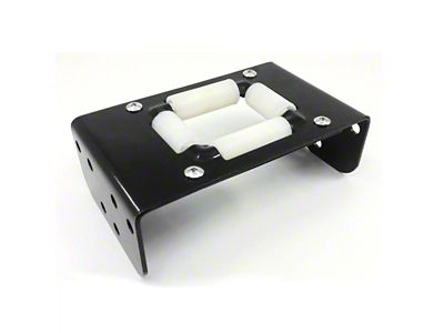 BluBird Roller Plate Assembly for 3/8-Inch, 1/2-Inch and 5/8-Inch Large Dual Arm Reel; Black