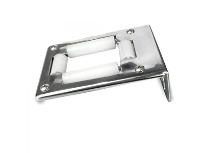 BluBird Roller Plate Assembly for 3/8-Inch, 1/2-Inch and 5/8-Inch Large Reel; Stainless Steel