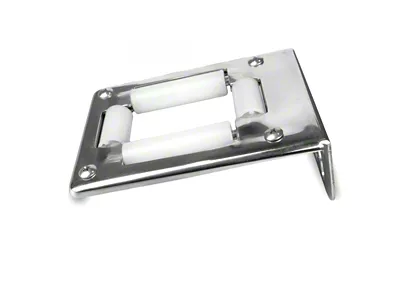 BluBird Roller Plate Assembly for 3/8-Inch, 1/2-Inch and 5/8-Inch Large Reel; Stainless Steel