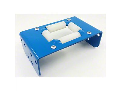 BluBird Roller Plate Assembly for 3/8-Inch, 1/2-Inch and 5/8-Inch XL Reel; Blue