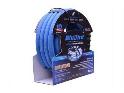 BluBird Rubber Air Hose Assembly; 1/2-Inch x 25-Foot