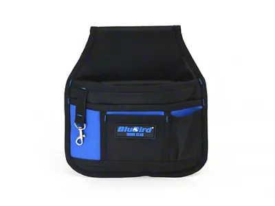 BluBird Work Gear Belt-Pocket Tool Pouch; 4-Pockets