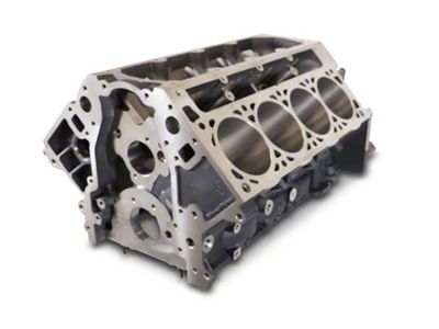 BluePrint Engines GM LS 468 C.I. Bare Engine Block; 9.240-Inch Deck Height x 4.125-Inch Cylinder Bore; Cast Main Bearing Caps