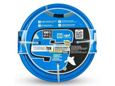 BluShield Tough-Tek Rubber Pressure Washing Hose; 1/2-Inch x 100-Foot