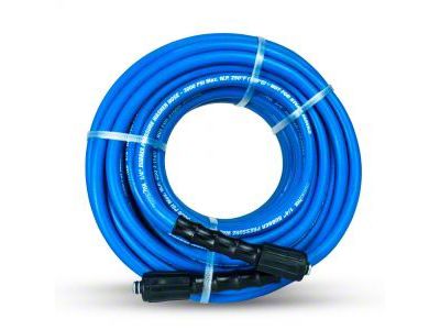 BluShield Tough-Tek Rubber Pressure Washing Hose; 1/4-Inch x 100-Foot
