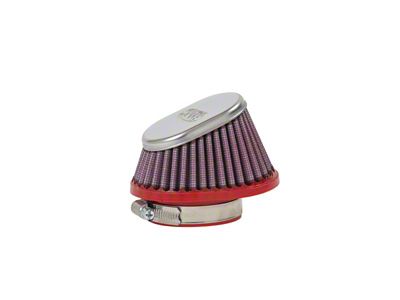 BMC Conical Carburetor Filter w/Chrome Top - 50mm Inlet / - FBPF50-70SD