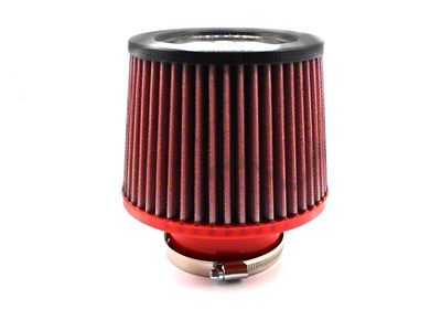 BMC Single Air Universal Conical Filter w/Carbon Top - 76mm - FBSA76-110C