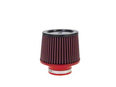 BMC Single Air Universal Conical Filter w/Carbon Top - 80mm - FBSA80-110C