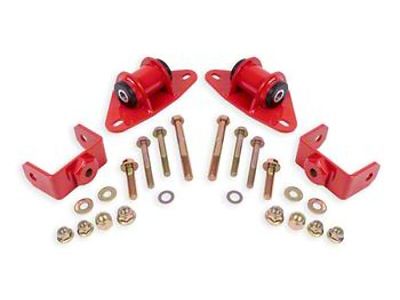 BMR 14-19 Chevrolet Corvette Motor Mount Kit - Red - MM571