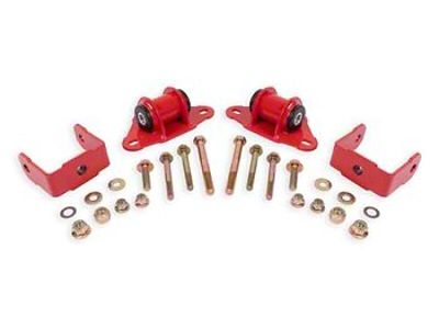 BMR 14-19 Chevrolet Corvette Transmission/Differential Mount - Red - TM571