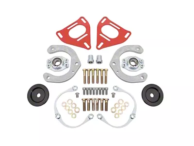 BMR 16-24 Chevrolet Camaro Caster Camber Plates Coil-Over Only - WAK361R