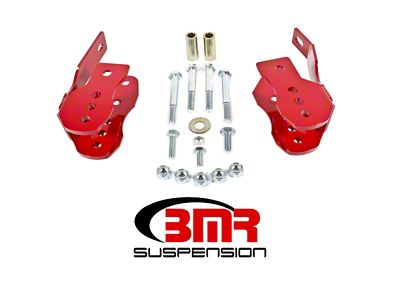 BMR 05-14 S197 Mustang Bolt-On Control Arm Relocation Brackets - CAB005R