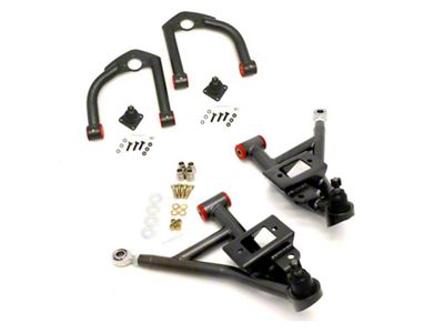 BMR 93-02 F-Body Upper And Lower A-Arm Kit - Black - AA032H