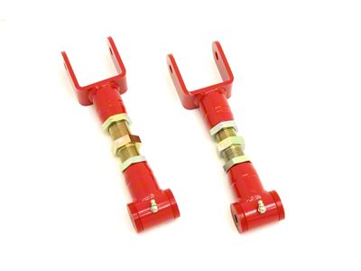 BMR 79-04 Fox Mustang Upper Control Arms On-Car Adj. Polyurethane - UTCA014R