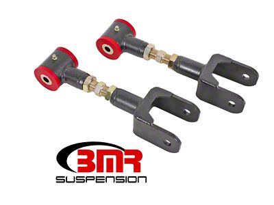 BMR 79-04 Fox Mustang Upper Control Arms On-Car Adj. Polyurethane - UTCA040H