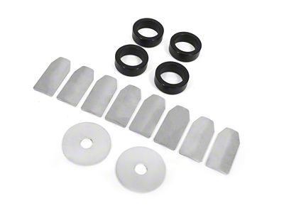 BMR 2008-2018 Challenger Differential Lockout Bushing Kit - Black Anodized - DMB110