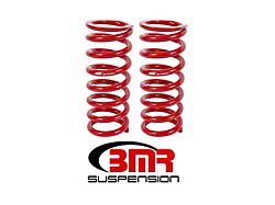 BMR 79-04 Fox Mustang Front Lowering Springs - Red - SP028R